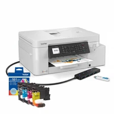 Brother INKvestment 4355 Wireless Color Inkjet All-in-One Printer Bundle