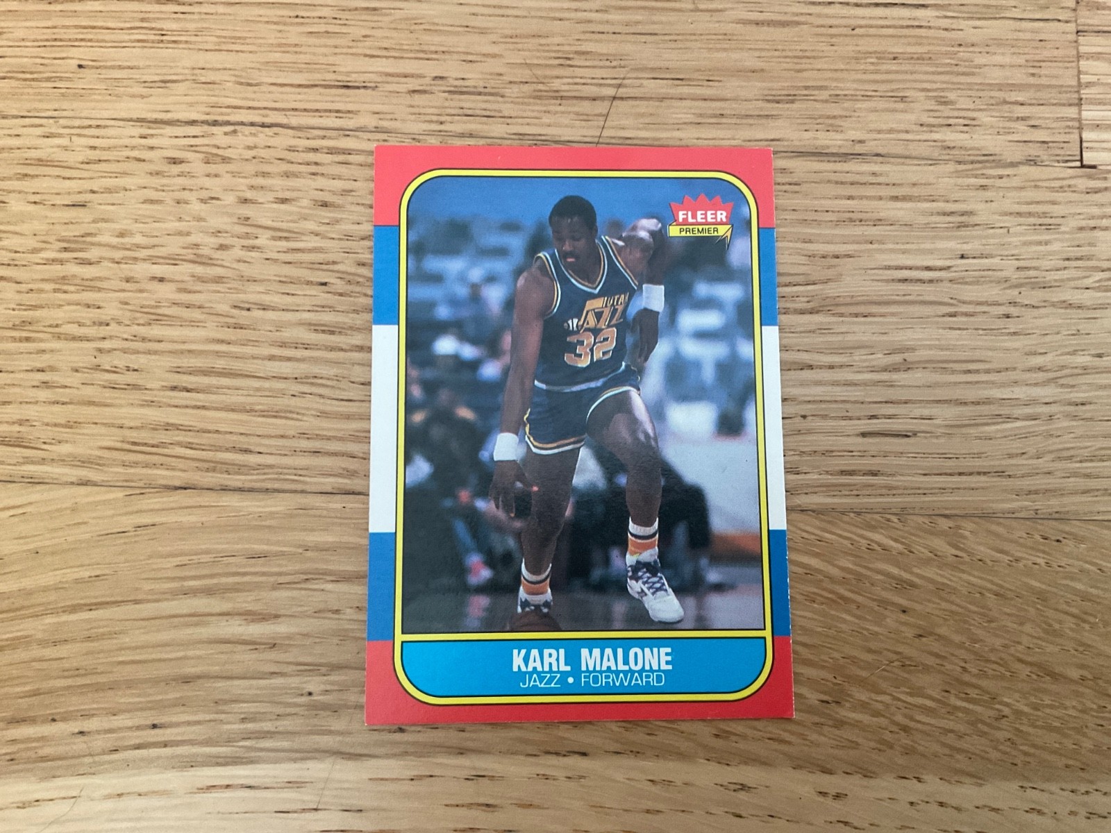 Karl Malone #68 Basketball Cards 1986 Fleer trading card — raw and PSA graded price guide