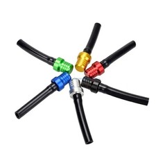 Motorcycle Fuel Tank Breather Hose One Way Valve Vent Tube For ATV Dirt Pit Bik-
