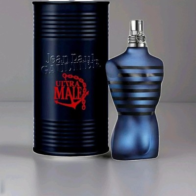 Ultra Male by Jean Paul Gaultier Edt Intense  4.2 oz 125 ml Brand New Sealed