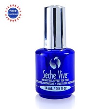 Seche Vive Gel Effect Top Coat 0.5Fl Oz 0.5Oz Boxed