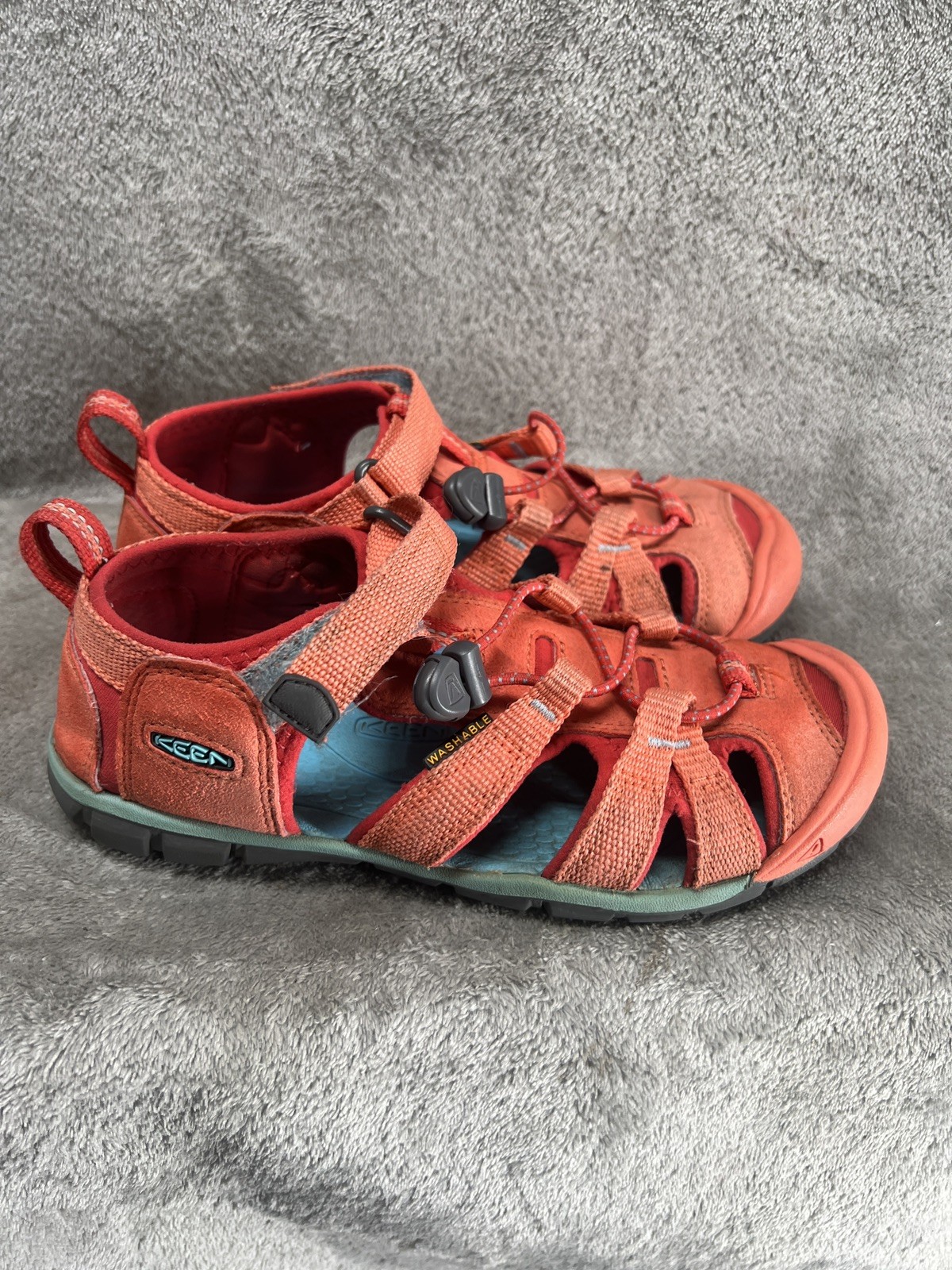 Sandali KEEN unisex bambini 2 arancioni ragazze ragazzi Newport H2 scarpe da trekking acqua