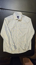 Johnnie-O Prep Performance Shirt Mens M Confetti Plaid Button Down Preppy