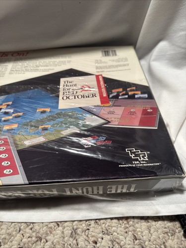 VTG! 1988 The Hunt For Red October Board Game NEW! ๐ UNPUNCHED! ๐ - Picture 10 of 18