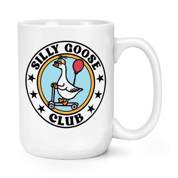 Silly Goose Club Kaffeebecher 15Oz Groß Keramik Tasse Lustiger Witz Geburtstag-image
