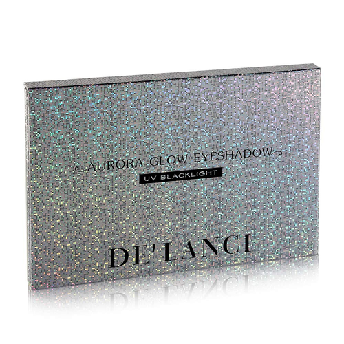 Neon Eyeshadow Palette Glow in the Dark, Aurora Glow Eyeshadow Pallets Stage, Ha - Picture 8 of 12