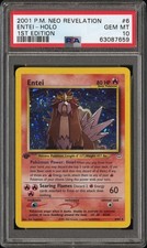 first edition entei pokemon card - (34) - Wizards Black Star Promos Commemorate your favorite tabletop game with this Entei EX 2012 Pokemon Dark Explorers Ultra Rare #103 PSA Authenticated 7 Card Entei & Raikou Legend Card