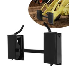 New Adjustable Skid Steer Quick Tach Conversion Adapter Plate Attachment 4000lbs