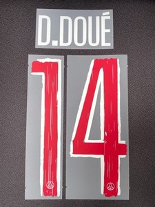 Flocage PSG Officiel 2025 Ligue Des Champions - Doué (adulte)