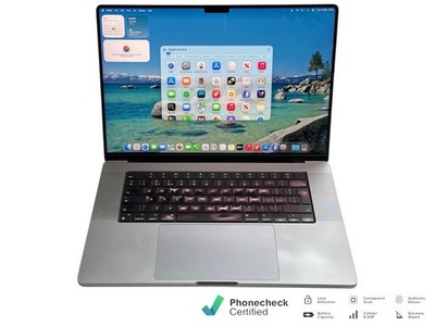 Apple MacBook Pro 16 Zoll 2021 A2485 M1 Pro 16GB RAM 512GB SSD Space Grau