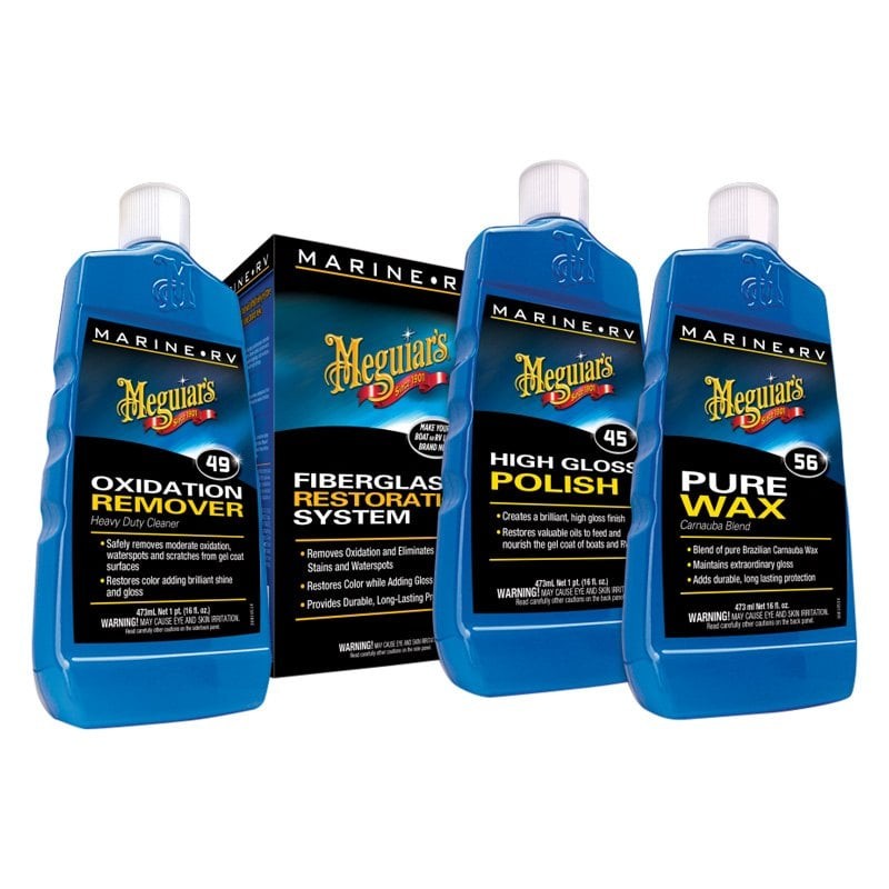 Meguiars Marine/RV Fiberglass Restoration System Kit