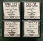 Duo-Art 6915-6 69168 6917-4 69186 CONCERTO E-Minor Chopin Hofmann RARE RECUT SET — photo 1