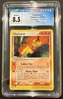 2003 Charizard #100 Charizard-Holo ex Dragon CGC 8.5 NM Pokemon SWIRL & GUARD!!
