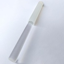 Crystal Mallet Supply Transparent with No Noise Rubber for Singing Bowl