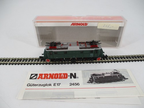 Locomotora eléctrica Arnold escala N 2456 BR 117 120-6 DBB analógica en embalaje original | Condition: Gebraucht