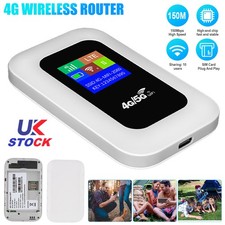 Wireless Unlocked 5G LTE Mobile Broadband Wifi Routers Portable Modem Hotspot