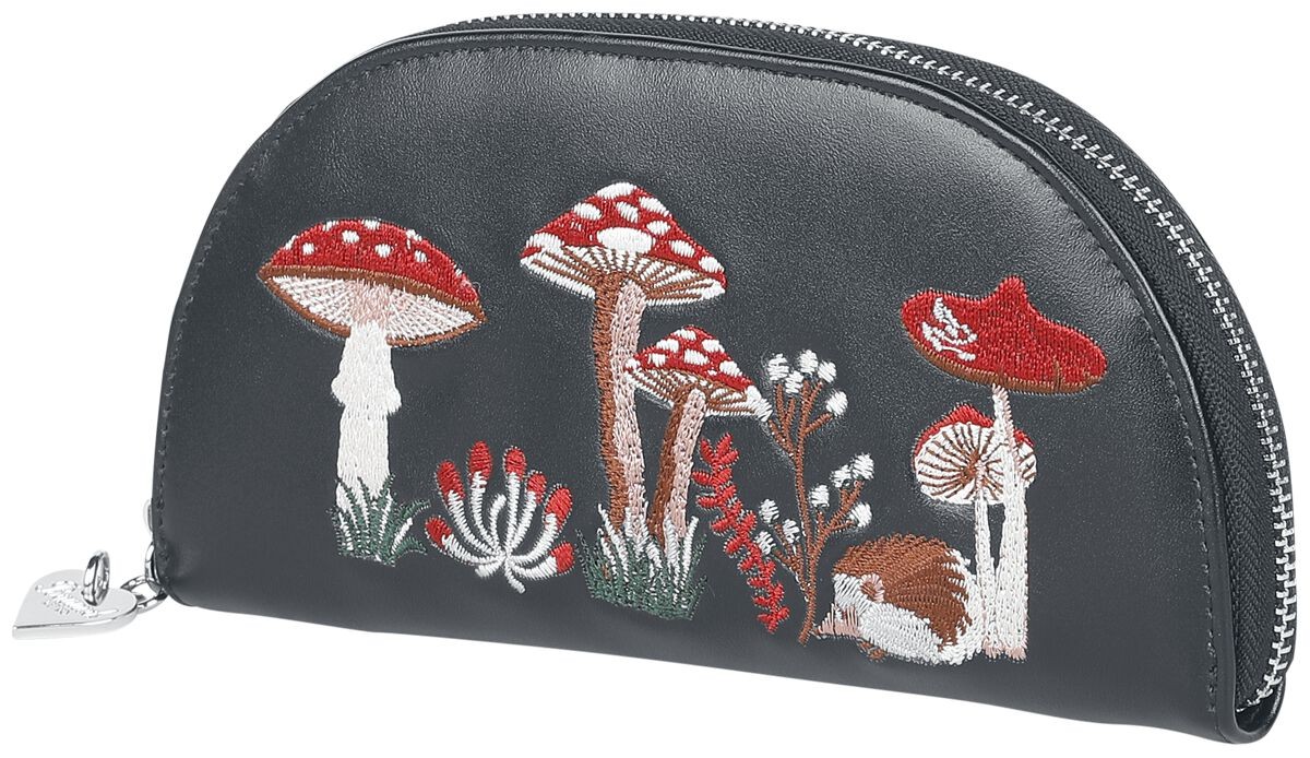 Запрещенный ретро-отель Geldbörse Damen Woodland Hippie Vibes schwarz/многоцветный стандарт