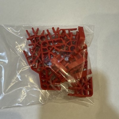 K'nex Connector Red 3 Way - KNEX Spare parts X 20 