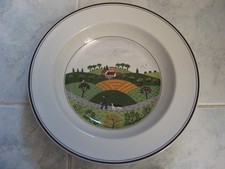 assiette creuse  Villeroy & Boch design naif la plau 21cm a 22 cm