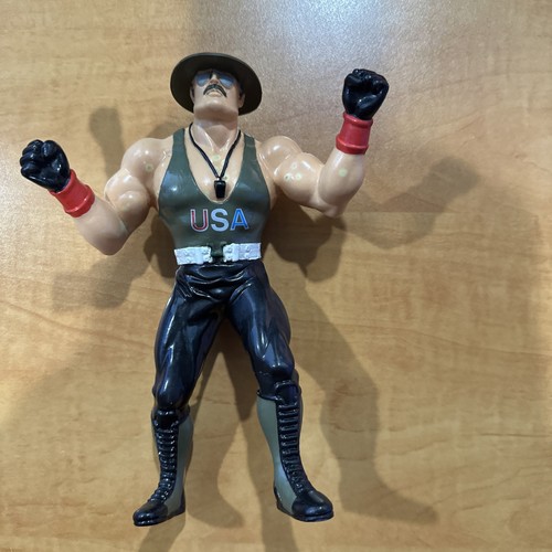 1987 WWF LJN HASBRO USA GI JOE SGT SLAUGHTER MAIL ...
