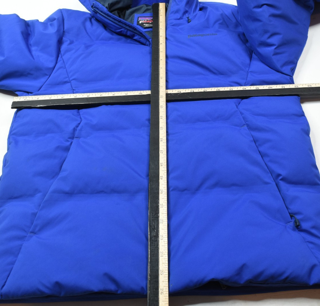 Patagonia Jackson Glacier Jacket Mens Medium Cobalt Blue Down Insulated Full-Zip image 8