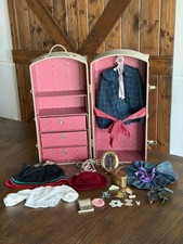 American Girl Samantha s Steamer Trunk Wardrobe Closet Pleasant Company accesori