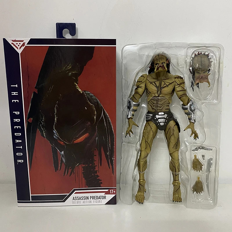 NECA Armored Assassin Ultimate Fugitive Predator Deluxe Actionfiguren 18 cm