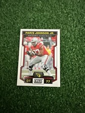 2023 Score Paris Johnson Jr. Arizona Cardinals Rookie RC Free Shipping AE1