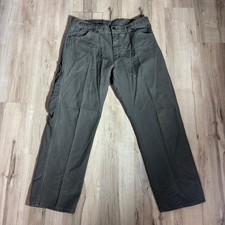 Vintage Dickies Army Green Relaxed Fit Carpenter Pants 36x30 Skater Workwear