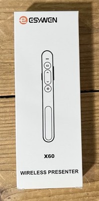 Esywen Wireless Presenter X6 - Ultra Slim Laser Revice - New In Box