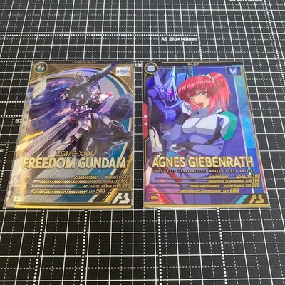 Gundam Arsenal Base Freedom Gundam Agnes Giiebenraht Card Set 2 Card Single