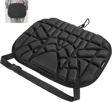BLISSWILL Hunting seat Cushion，Stadium 17*13.4*0.79 inches, Black 