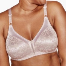Bali Women's Wireless Lace Bra, Double Support DF3372 NEW 34D