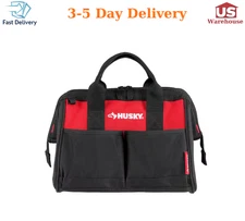 Husky 12 in 4 Pocket Zippered Tool Bag