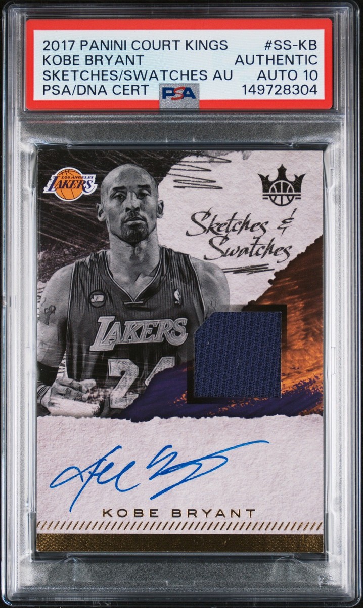 2017 Panini Court Kings | Kobe Bryant | Game-Used Patch Auto /99
