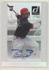 2015 Panini Donruss Signature Series Yorman Rodriguez #8 Auto no9