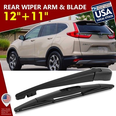 One Set 12''+11'' Premium Soft rubber Windshield Rear Wiper Blade All Season