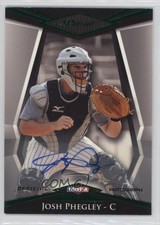 2011 TRISTAR Pursuit Green Auto 16/25 Josh Phegley #87 Auto 0x5