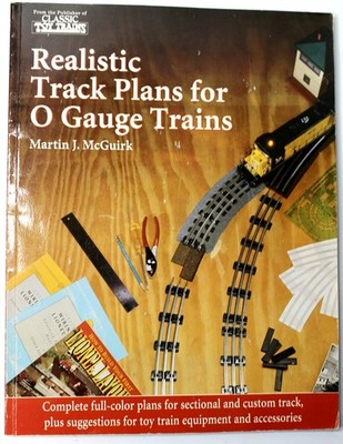 Realistic Track Plans for 0 Gauge Trains by Martin J Mcguirk 1998 Paperback book