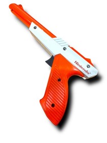 Nintendo Zapper | Orange | 1985 NES Light gun | NES-005 | Nintendo