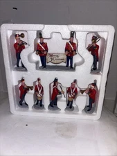 Lemax 2009 Christmas Parade Marching Band Resin for Table Set of 8 93766 w/ Box