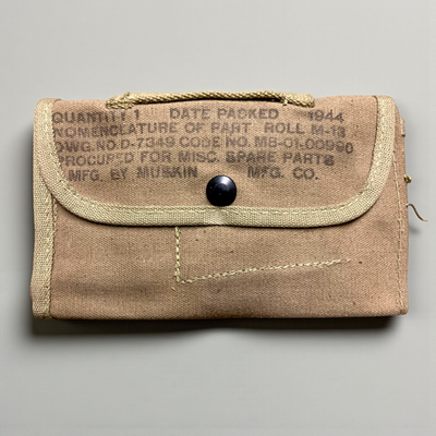 #ad Vintage WWII US Spare M13 Parts Pouch $25.00