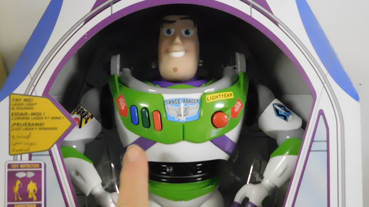 Toy Story Disney Pixar Advanced Talking Buzz Lightyear Action