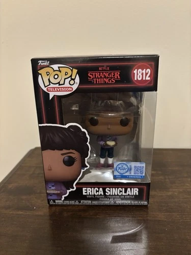 Funko POP! Stranger Things Erica Sinclair Exclusive Figure 1812 + Protector