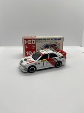 Tomica 104 Mitsubishi Lancer EVO.IV WRC 1/59 Tomy Made in China Tomy