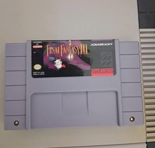 Final Fantasy III Super Nintendo SNES Cartridge
