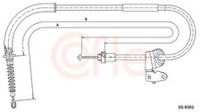 Bremsseil Seilzug Feststellbremse COFLE 10.4302 für MINI R57 R56 R59 R58 R50 R53