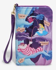 Cartera Loungefly Disney Alicia en el País de las Maravillas Alicia y Cheshire Cat Tech