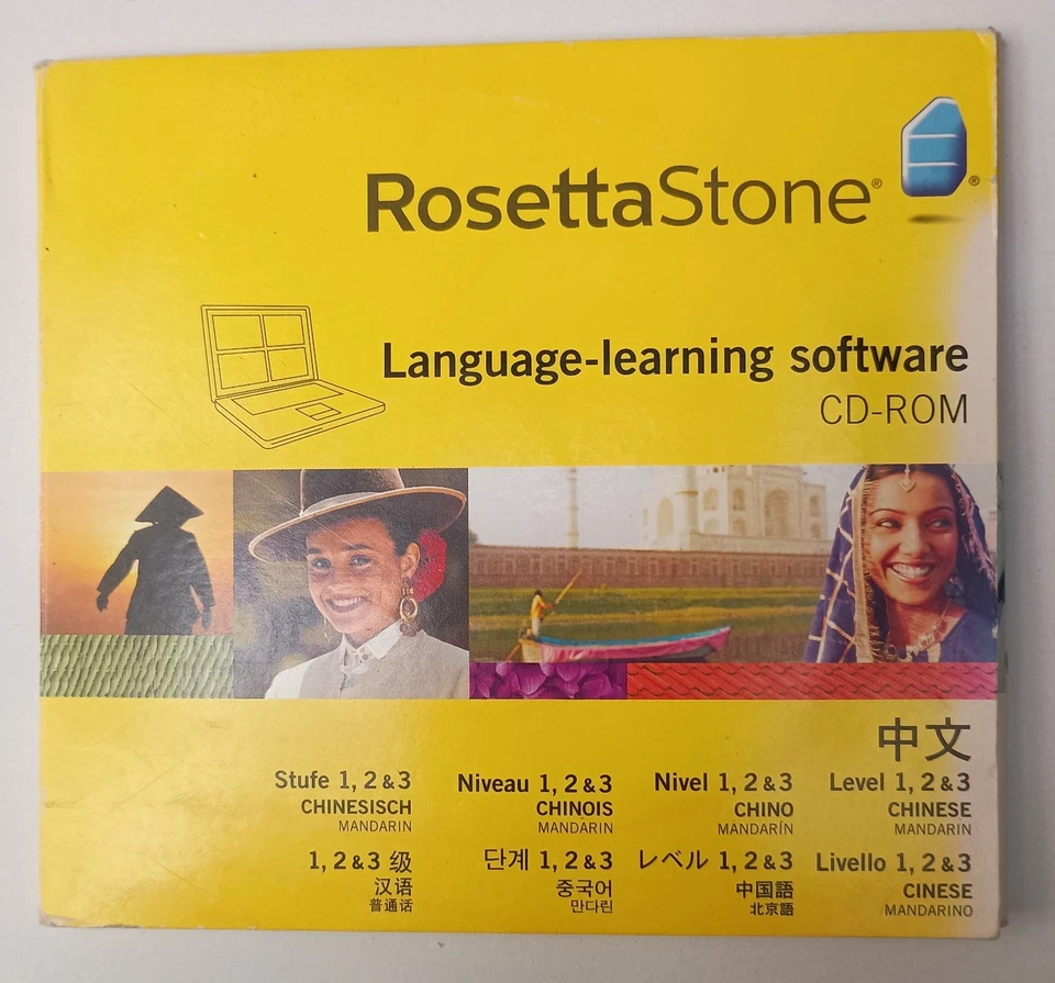 Rosetta Stone Chinese (Mandarin)  Vers 3. Levels 1, 2 and 3 - CD ROM+ Audio  CD - Image 2 of 4