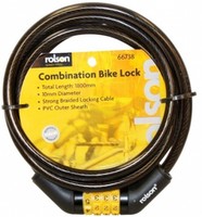 Rolson 66738 Combination Bike Lock Rolson 66738 Combination Bike Lock